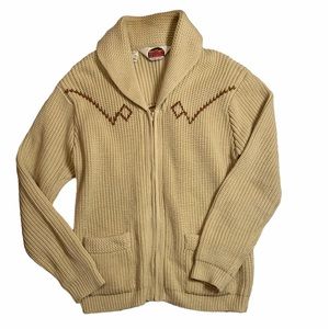 Vintage Mens Cowichan sweater